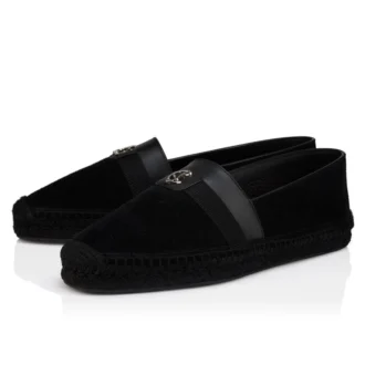 Alfarica – Espadriller – Vänd nubuckläder – Svart – Herr