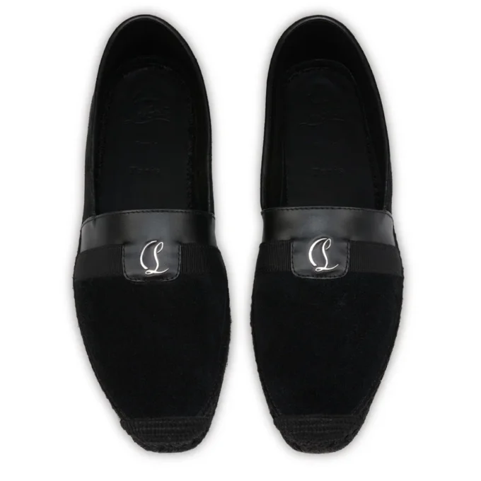 Alfarica – Espadriller – Vänd nubuckläder – Svart – Herr