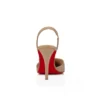 Apostropha Sling – 80 mm slingback-pumps – nappaläder – blush – dam