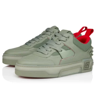 Astroloubi 2 – Sneakers – Kalvskinn och laminerat kalvskinn – Haiiro – Herr