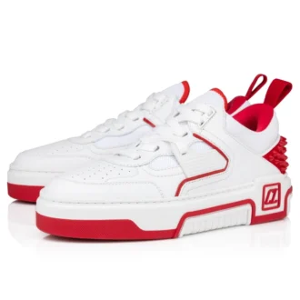 Astroloubi – Sneakers – Kalvskinn, mocka och nappaläder – Vit – Dam