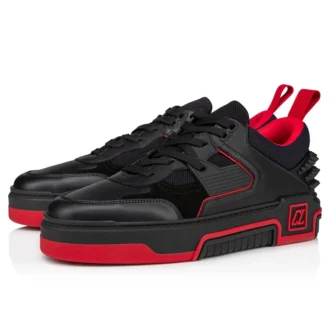 Astroloubi – Sneakers – Kalvskinn och mocka – Svart – Herr