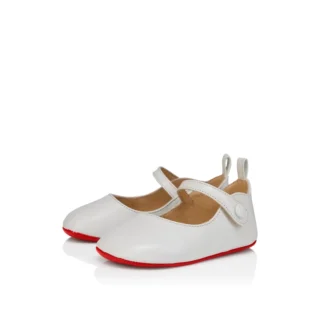 Baby Love Chick – Ballerinaskor – Lammnappaläder – Bianco – Baby