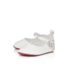 Baby Love Chick Strass – Ballerinaskor – Kreppsatin och strass – Bianco – Baby Baby Love Chick Strass – Ballerinaskor – Kreppsatin och strass – Bianco – Baby