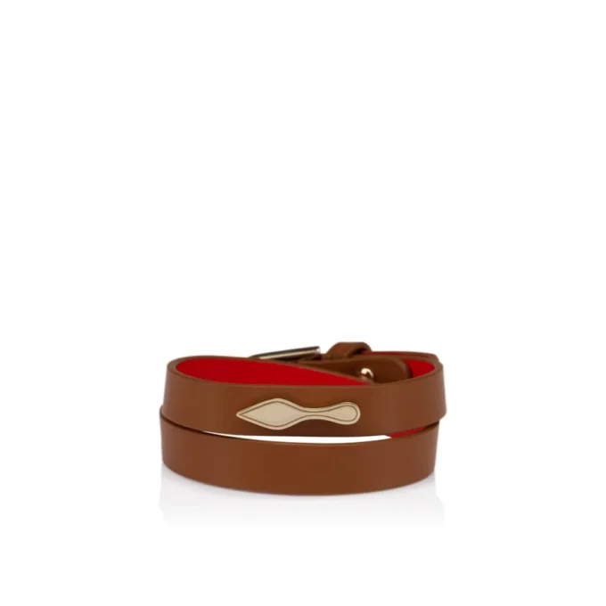 Bettina – Armband – Slät kalvskinn – Cuoio