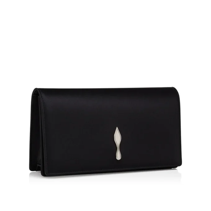 Bettina – Clutch – Kreppsatin – Svart Bettina – Clutch – Kreppsatin – Svart