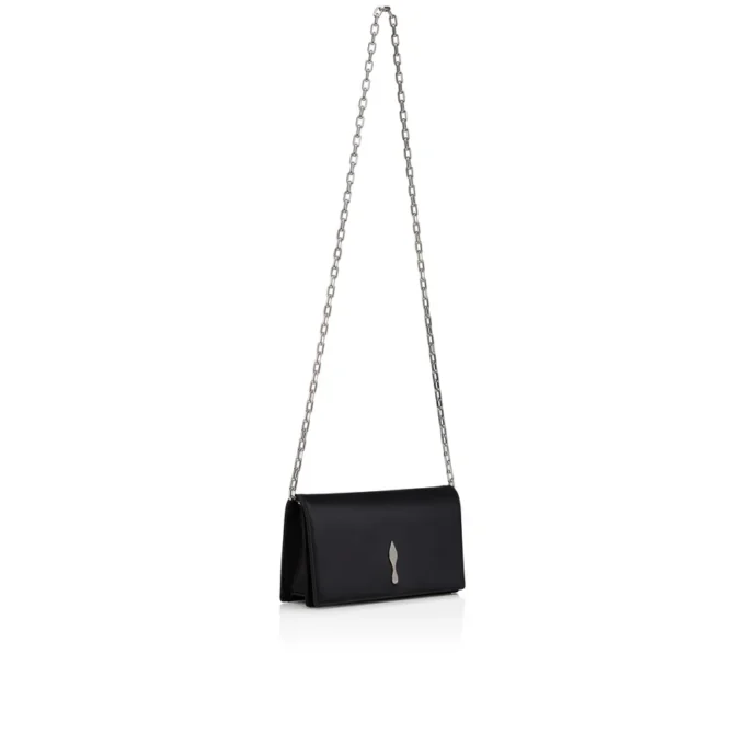 Bettina – Clutch – Kreppsatin – Svart Bettina – Clutch – Kreppsatin – Svart