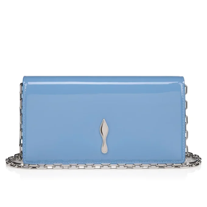 Bettina – Clutch – Lackat kalvskinn – Ceruleo Bettina – Clutch – Lackat kalvskinn – Ceruleo