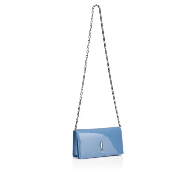 Bettina – Clutch – Lackat kalvskinn – Ceruleo Bettina – Clutch – Lackat kalvskinn – Ceruleo