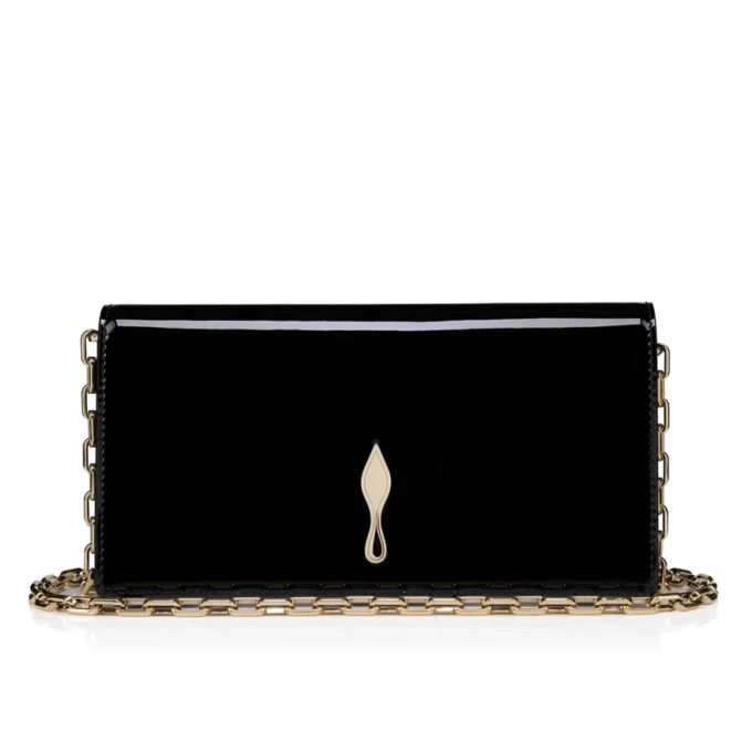 Bettina – Clutch – Lackat kalvskinn – Svart Bettina – Clutch – Lackat kalvskinn – Svart