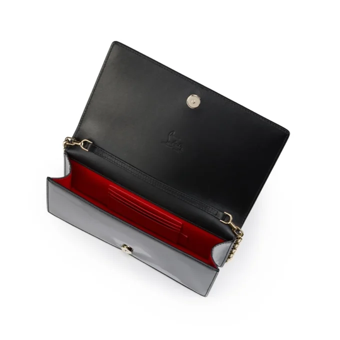 Bettina – Clutch – Lackat kalvskinn – Svart Bettina – Clutch – Lackat kalvskinn – Svart
