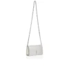 Bettina – Clutch – Pärlemorskimrande nappaläder – Vit Bettina – Clutch – Pärlemorskimrande nappaläder – Vit