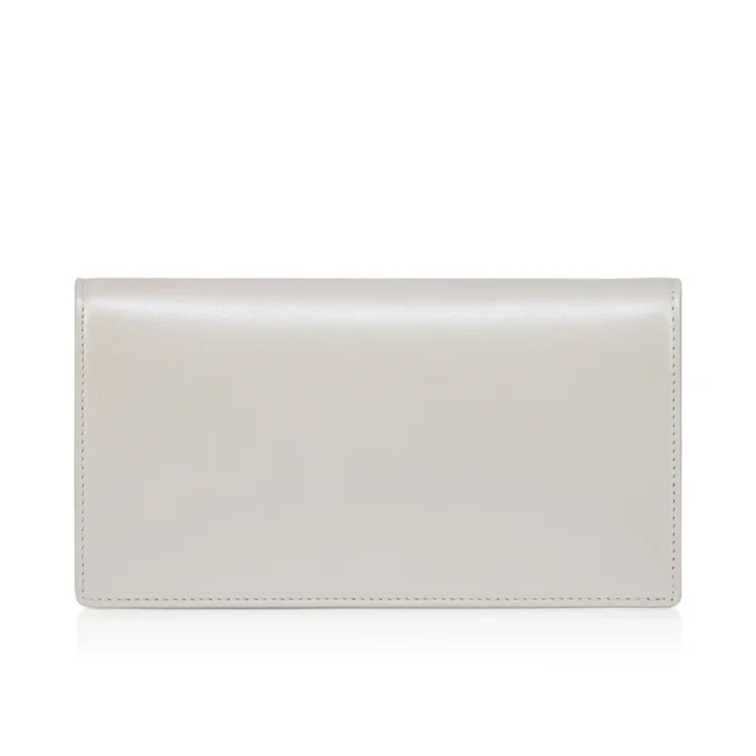 Bettina – Clutch – Pärlemorskimrande nappaläder – Vit Bettina – Clutch – Pärlemorskimrande nappaläder – Vit