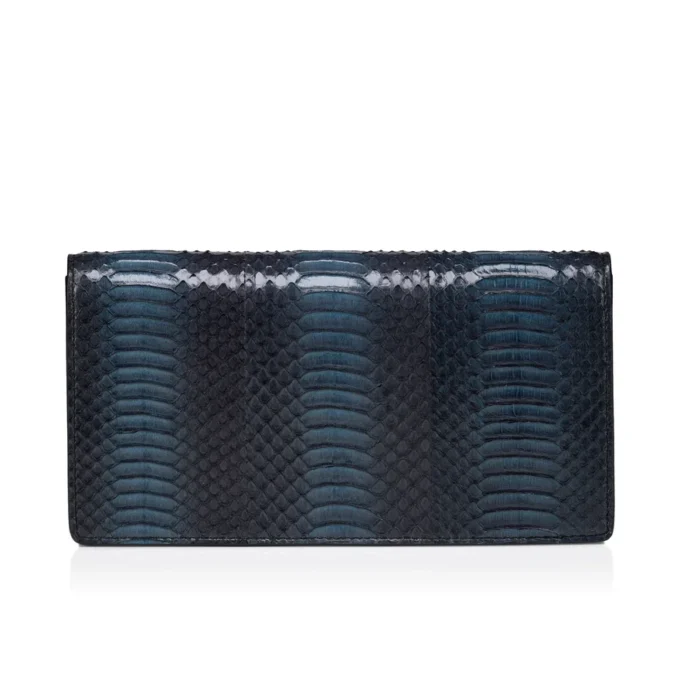 Bettina – Clutch – Vattensnokskinn – Svart Bettina – Clutch – Vattensnokskinn – Svart