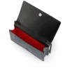 Bettina – Clutch – Vattensnokskinn – Svart Bettina – Clutch – Vattensnokskinn – Svart