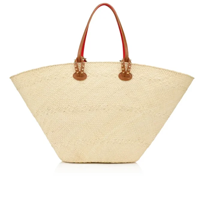 Cabata Large – Tote-väskor – Raffia och kalvskinn – Natur Cabata Large – Tote-väskor – Raffia och kalvskinn – Natur