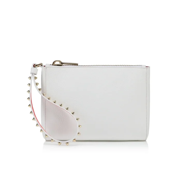 Cabata Mini – Pouch – Mjukt kalvskinn – Bianco
