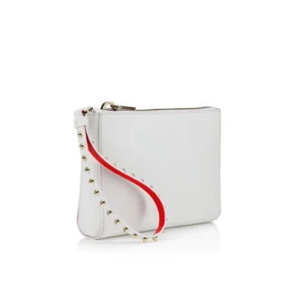 Cabata Mini – Pouch – Mjukt kalvskinn – Bianco
