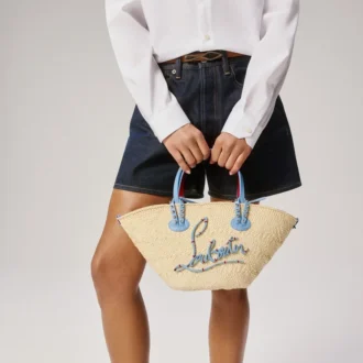 Cabata Mini – Tote-väskor – Raffia-virkning – Natur