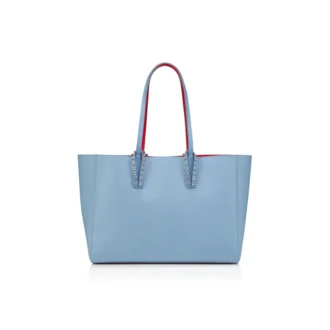 Cabata Small – Tote-väskor – Kornat kalvskinn – Ceruleo