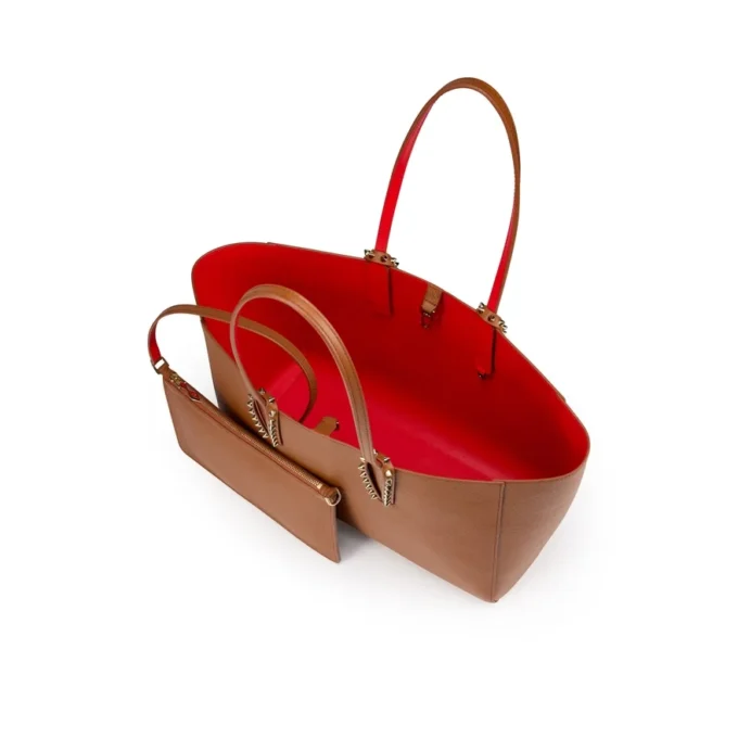 Cabata Small – Tote-väskor – Kornat kalvskinn – Cuoio