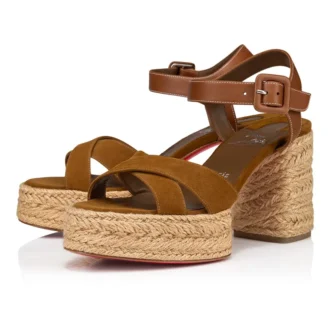 Calakala – 85 mm espadriller – mocka och kalvskinn – Rhea – dam