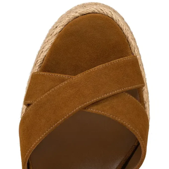 Calakala – 85 mm espadriller – mocka och kalvskinn – Rhea – dam Calakala – 85 mm espadriller – mocka och kalvskinn – Rhea – dam