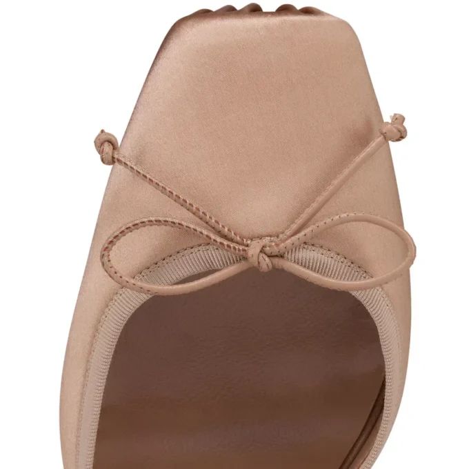 Cassia Lace up – 100 mm rempumps – crepesatin – Nude 2 – dam Cassia Lace up – 100 mm rempumps – crepesatin – Nude 2 – dam