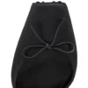 Cassia Lace up Alta – 160 mm remsandaler – kreppsatäng – svart – dam Cassia Lace up Alta – 160 mm remsandaler – kreppsatäng – svart – dam