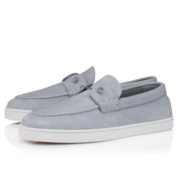 Chambeliboat – båtskor – kornat kalvskinn – Jumbo Grey – dam Chambeliboat – båtskor – kornat kalvskinn – Jumbo Grey – dam