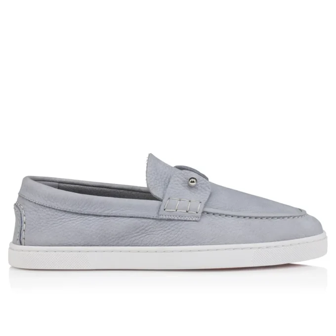 Chambeliboat – båtskor – kornat kalvskinn – Jumbo Grey – dam Chambeliboat – båtskor – kornat kalvskinn – Jumbo Grey – dam