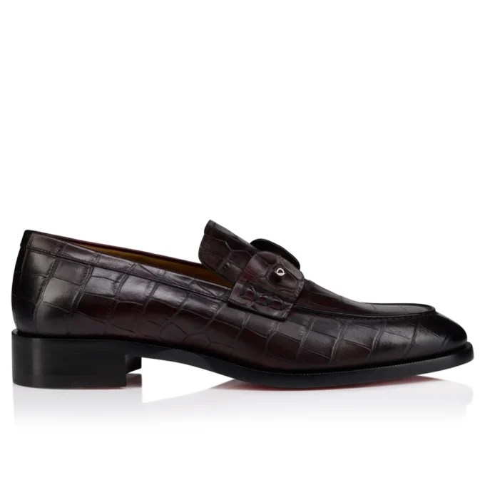 Chambelimoc – Loafers – Alligatorpräglat patinerat kalvskinn – Amara – Herr Chambelimoc – Loafers – Alligatorpräglat patinerat kalvskinn – Amara – Herr