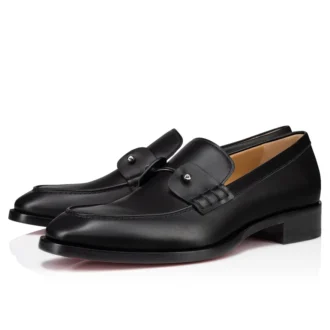 Chambelimoc – Loafers – Kalvskinn – Svart – Herr