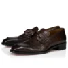 Chambelimoc – Loafers – Krokodilpräglat patinerat kalvskinn – Cosme – Herr
