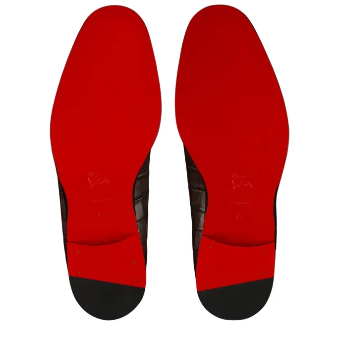 Chambelimoc – Loafers – Krokodilpräglat patinerat kalvskinn – Cosme – Herr