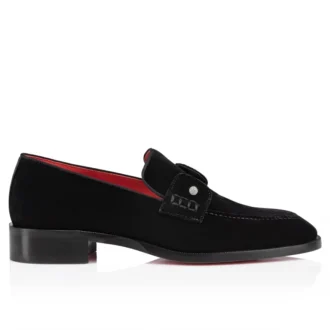 Chambelimoc Night Strass – Loafers – Sammet – Svart – Herr