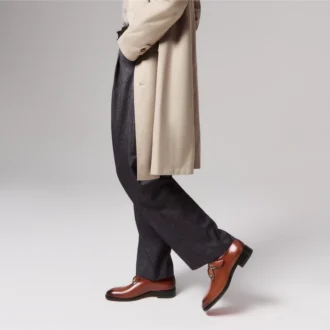 Chambelimonk – Monk-Straps – Patinerat kalvskinn – Palio – Herr