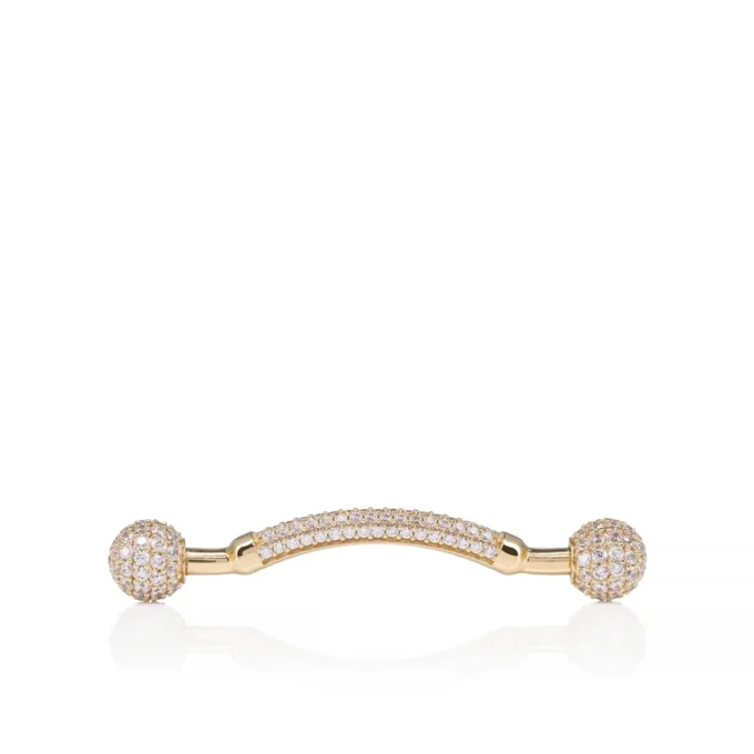 Chambelink Strass – Skor – Metall och strass – Guld Chambelink Strass – Skor – Metall och strass – Guld