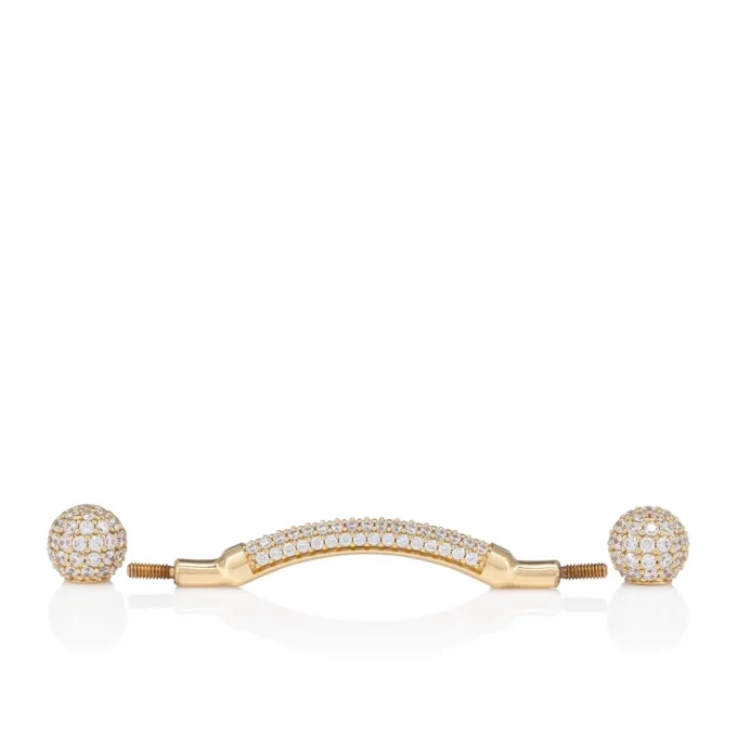 Chambelink Strass – Skor – Metall och strass – Guld Chambelink Strass – Skor – Metall och strass – Guld
