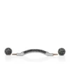 Chambelink Strass – Skormycken – Metall och strass – Svart Gun Chambelink Strass – Skormycken – Metall och strass – Svart Gun
