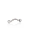 Chambelink Strass – Skosmycken – Metall och strass – Silver
