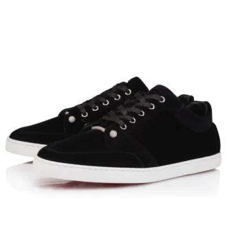 Chambelisneak Pin Strass – Sneakers – Sammet – Svart – Herr