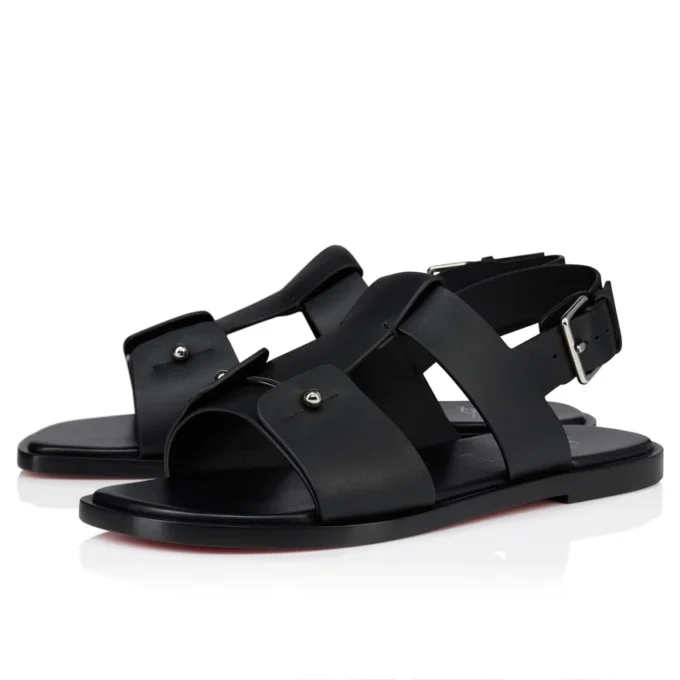 Chambeliss-sandal – Sandaler – Kalvskinn – Svart – Herr Chambeliss-sandal – Sandaler – Kalvskinn – Svart – Herr