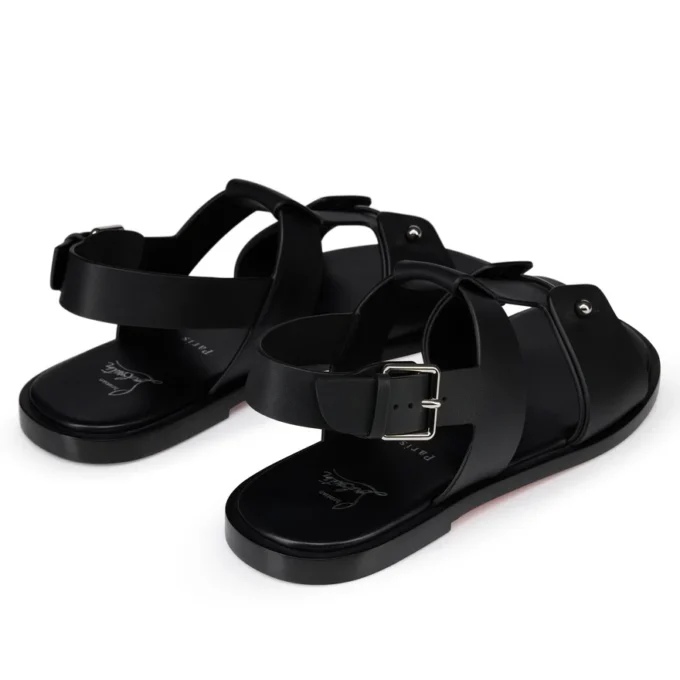 Chambeliss-sandal – Sandaler – Kalvskinn – Svart – Herr Chambeliss-sandal – Sandaler – Kalvskinn – Svart – Herr