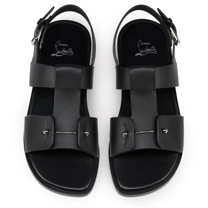Chambeliss-sandal – Sandaler – Kalvskinn – Svart – Herr Chambeliss-sandal – Sandaler – Kalvskinn – Svart – Herr
