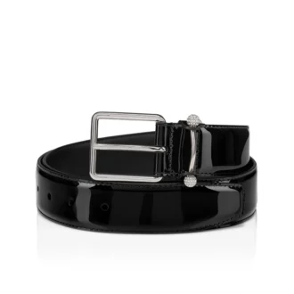 Chambeliss – Skärp – Lackläder och Night Strass – Svart