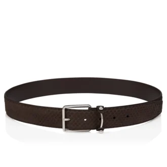 Chambeliss – Skärp – Nubuck-pythonskinn – Cafa
