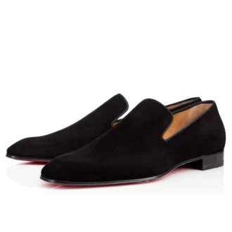 Dandelion – Loafers – Kalvskinnsvelour – Svart – Herr