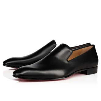 Dandelion – Loafers – Slät kalvskinn – Svart – Herr