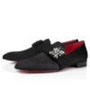 Dandelion Red Carpet – Mokassiner – Kreppsatin – Svart – Herr